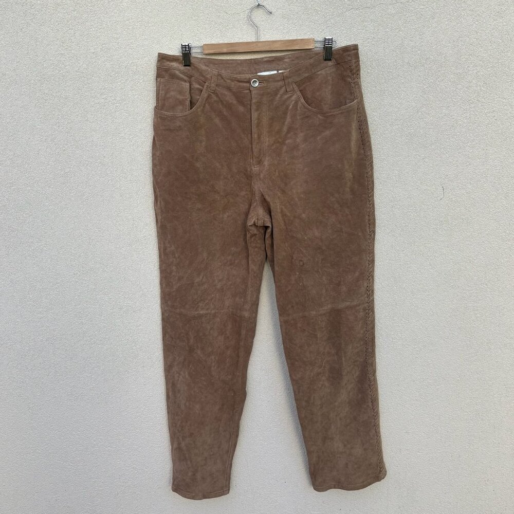 Chico's Brown Suede Pants
